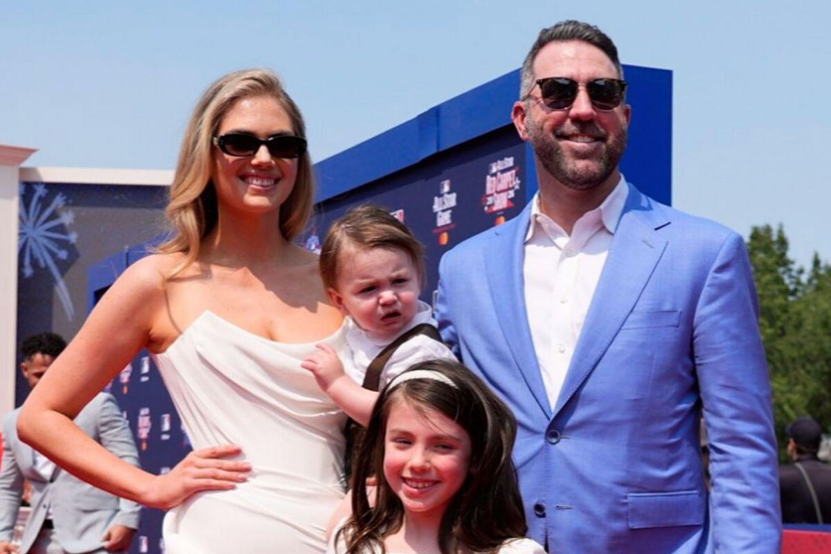 Kate Upton y Justin Verlander deslumbran en la alfombra roja del Juego de Estrellas de la MLB
