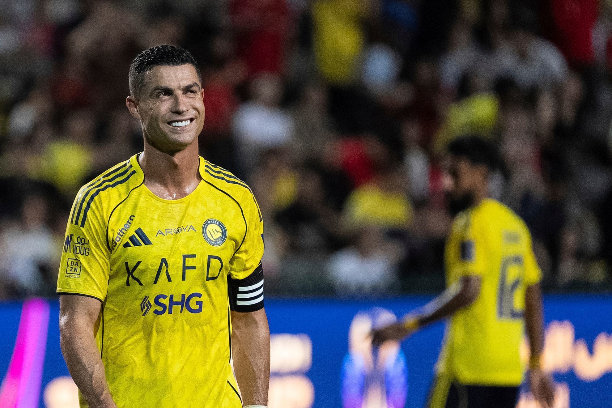 La afici�n del Al-Nassr expresa su apoyo a Cristiano Ronaldo
