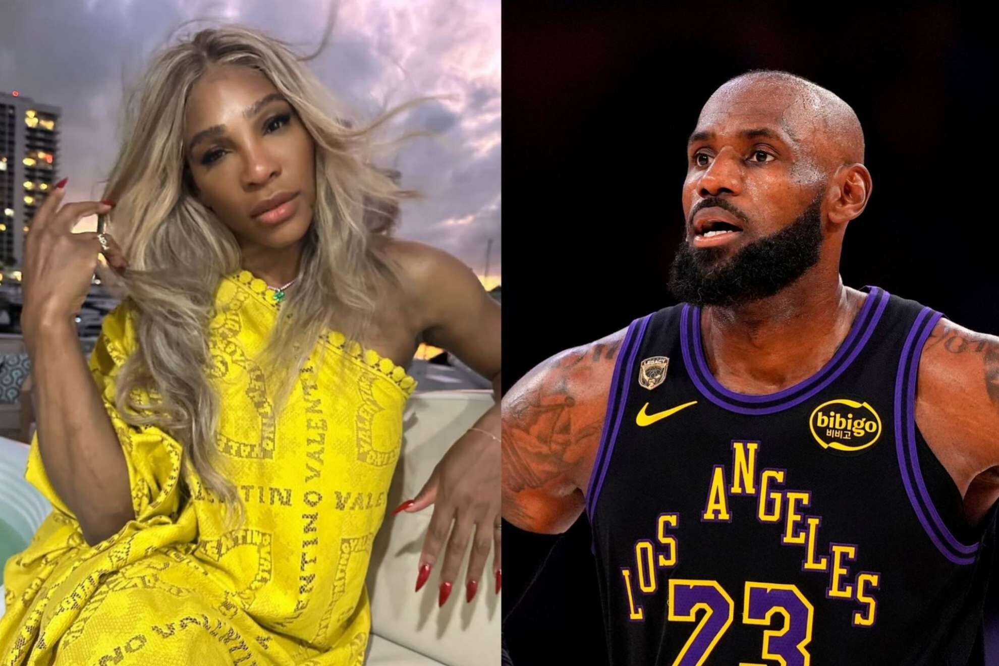 Serena Williams le cuelga el tel�fono a LeBron James en plena llamada en un divertid�simo video