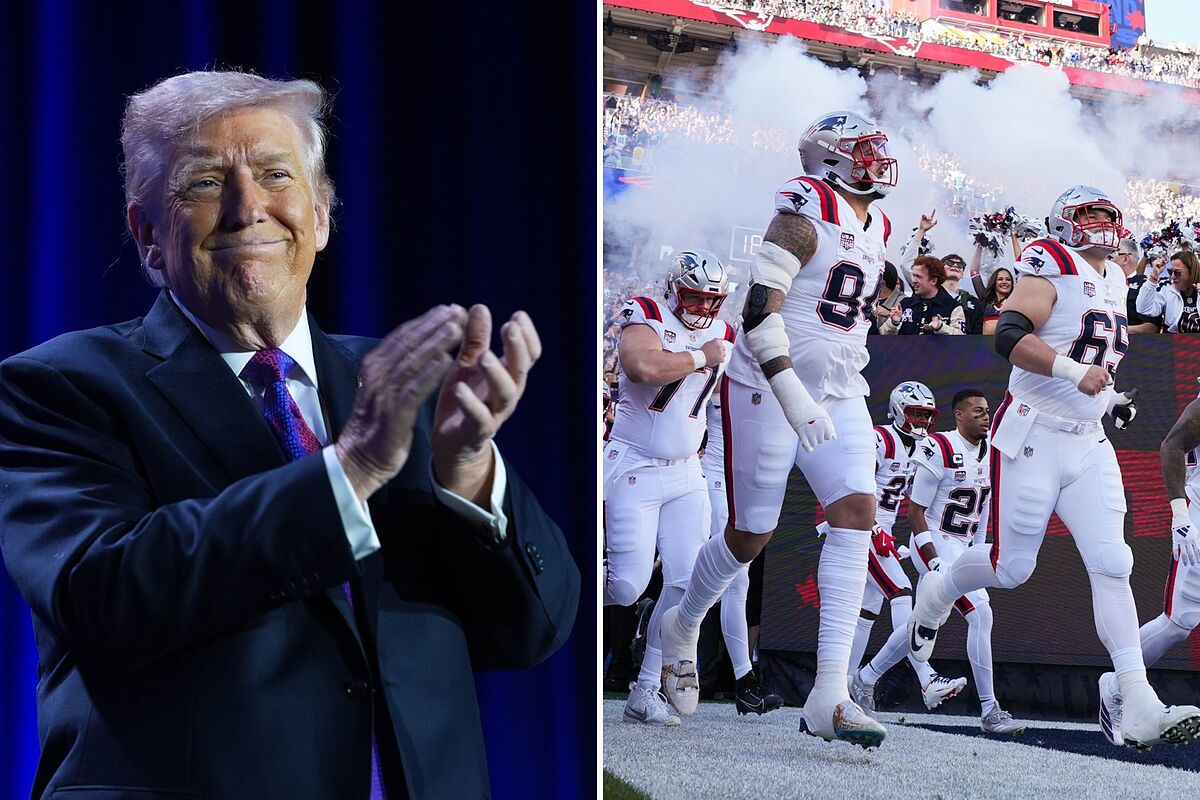 Donald Trump sugiere que New England Patriots es su favorito para ganar el Super Bowl LX
