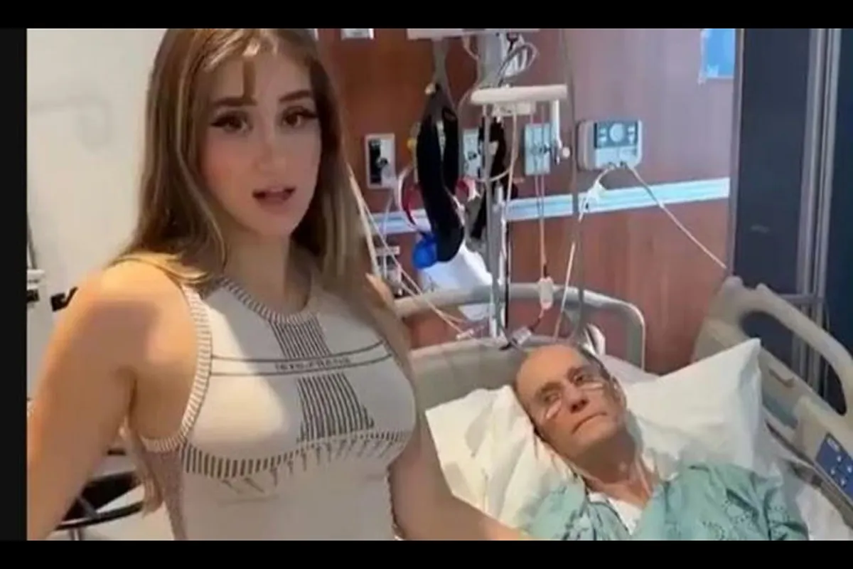 Joven tiktoker baila frente a su novio de 85 años, festejando que la  incluyó en su testamento