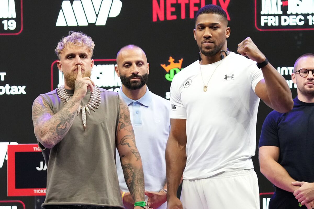Leyenda de UFC da su atrevido pronóstico para la pelea de Jake Paul vs. Anthony Joshua