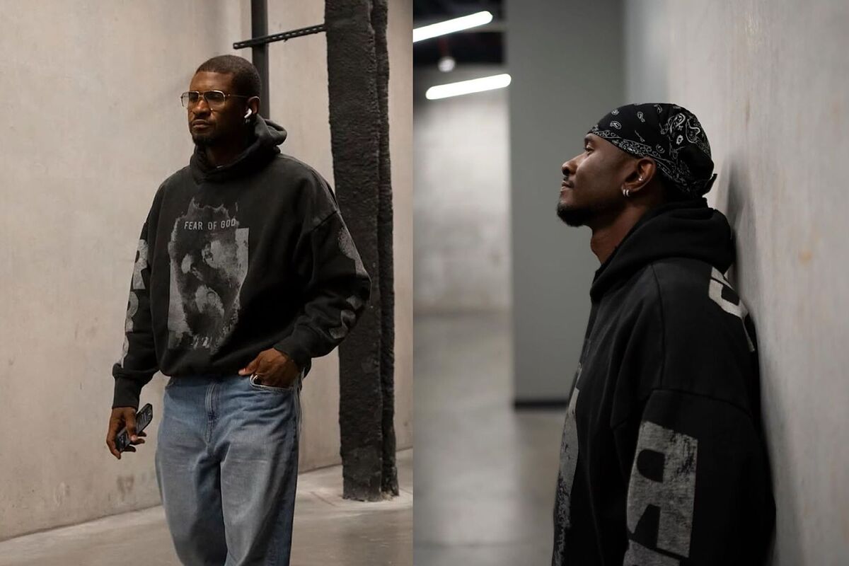 Usher recibió una sorpresa inesperada en pleno escenario cuando vio quién estaba entre sus fans