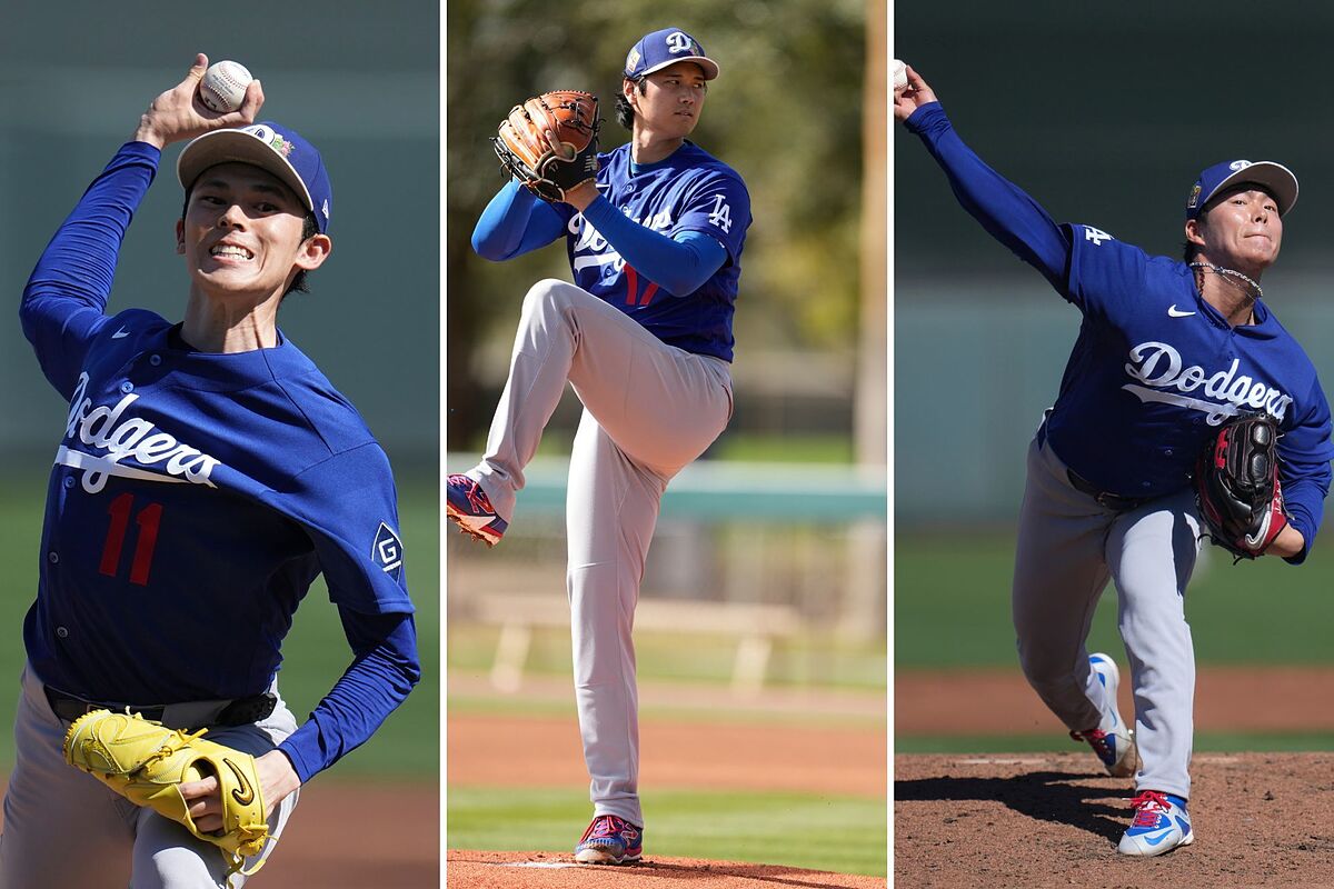 ¿Ohtani, Yamamoto o Sasaki? El gran dilema de los Dodgers para armar su rotación abridora