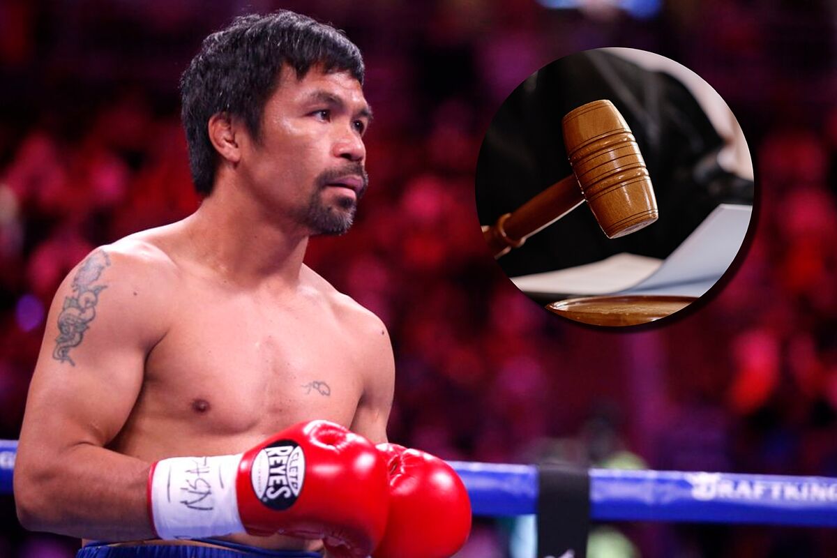 Manny Pacquiao vuelve a la ofensiva...ahora en los tribunales