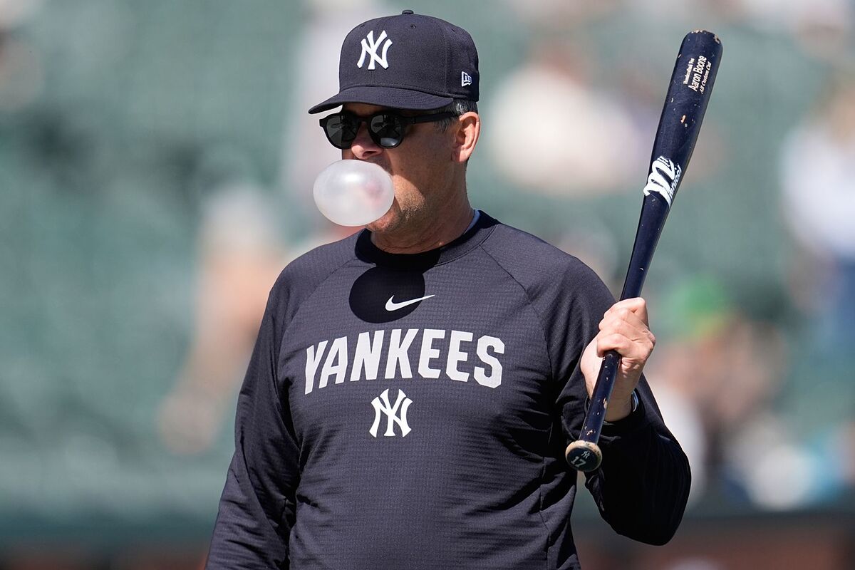 Aaron Boone reacciona a la primera crisis de los Yankees, una que ni Aaron Judge puede solucionar