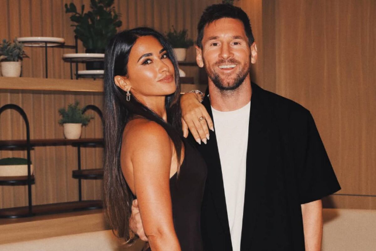 Antonela Roccuzzo defiende a Leo Messi de una acusación falsa: "No pegaste una"