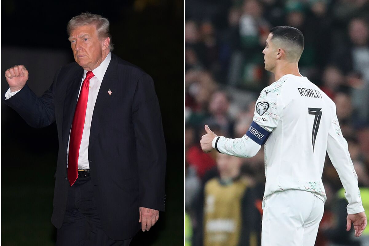Donald Trump quiere a Cristiano Ronaldo en Estados Unidos con un mensaje en el que vuelve a 'despreciar' a Messi