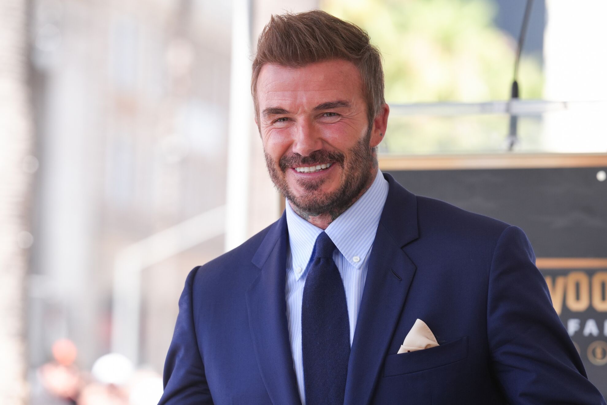 David Beckham se reencontr� con un viejo amigo que trajo a la memoria uno de los momentos m�s dolorosos de su carrera