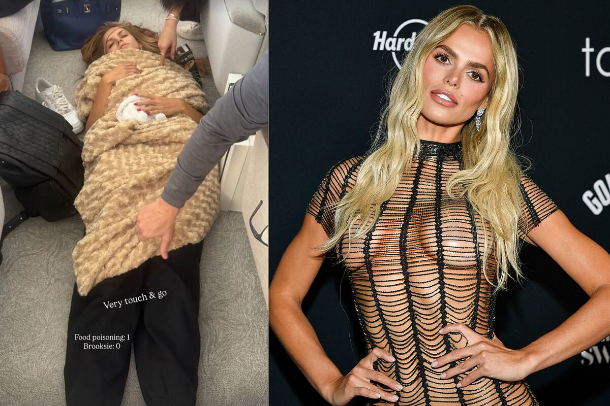 El problema de salud de Brooks Nader en un avión privado antes de celebrar su 29 cumpleaños alarma a sus fans