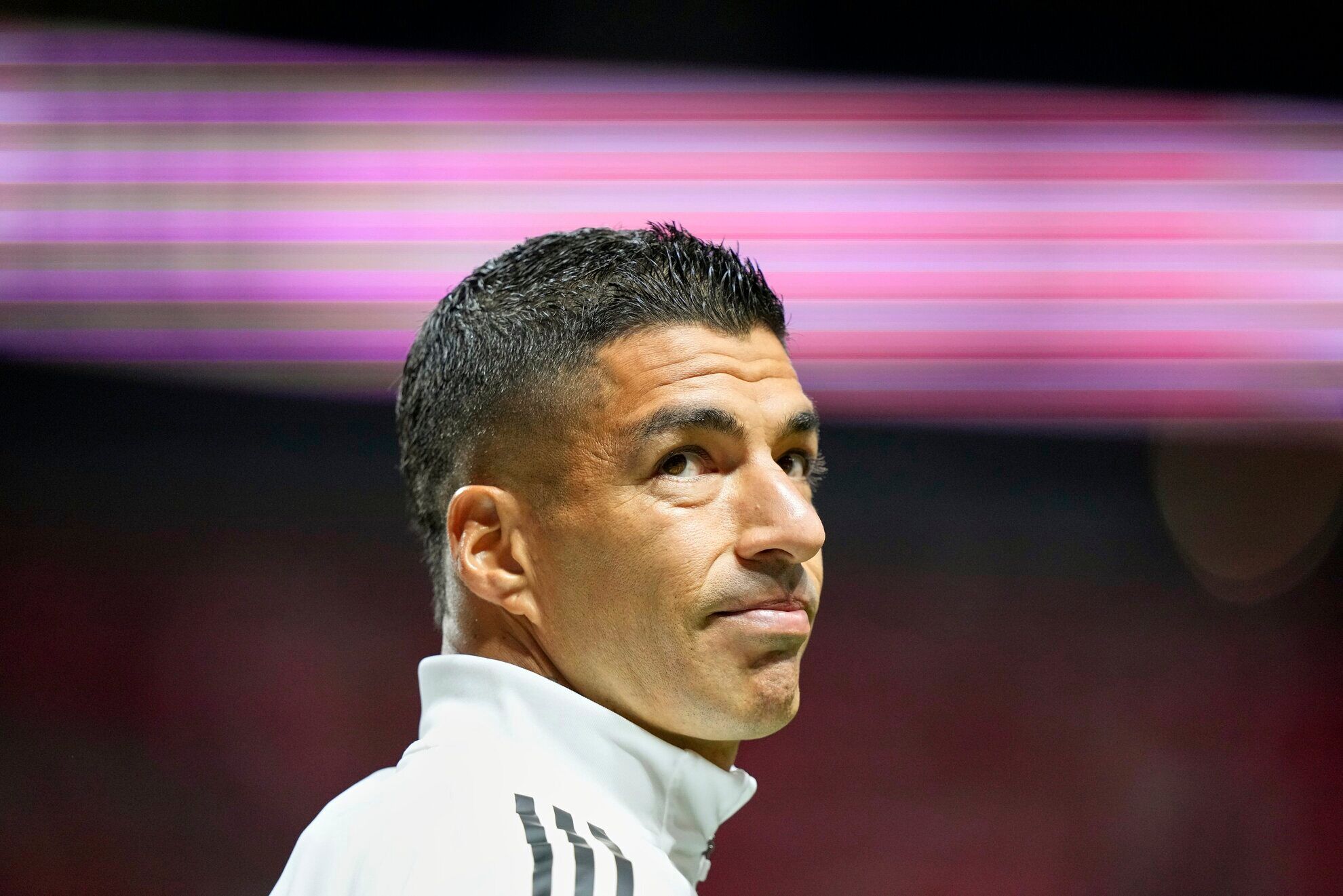 Luis Su�rez se incomod� con una pregunta que a �l no le corresponde responder