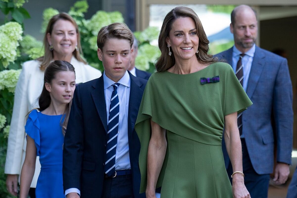 Kate Middleton rompe discretamente el protocolo real con un inteligente movimiento familiar en Wimbledon